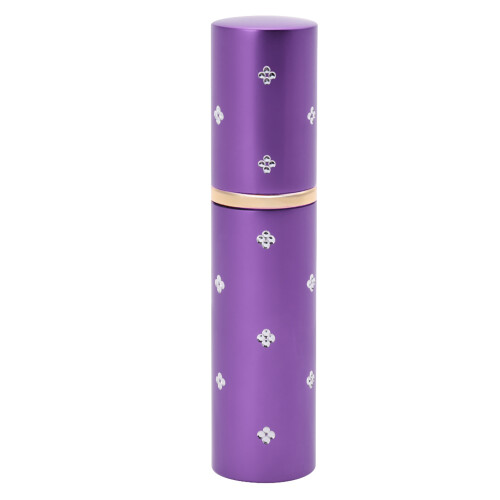 10ml Aluminium Parfümflasche Lila 1