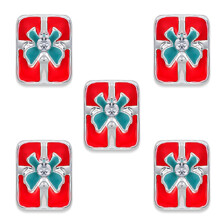 Christmas Alloy Nail Decals Santa Trees #02