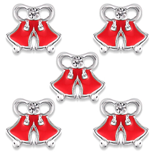 Nagelstickers Kerstboom Sinterklaas Metaal #17