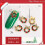 Nagelstickers Kerstboom Sinterklaas Metaal #03 2