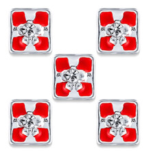 Kerst Nagelstickers Kerstboom Sinterklaas Legering #01