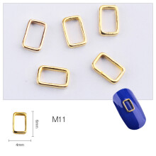 Hollow Rivet Geometric Metal Frame Nail M11