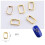 Hollow Rivet Geometric Metal Frame Nail M11 1