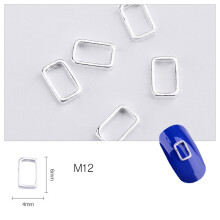Hollow Rivet Geometric Metal Frame Nail M12