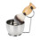 Herrenbartpflege-Set Edelstahl-Schale mit Pinsel 5
