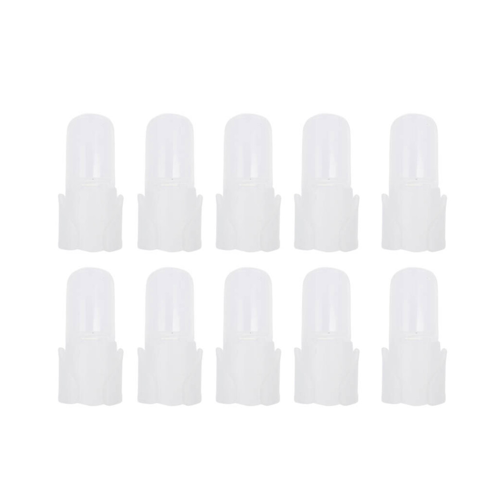 10Pcs Nail Polish Varnish Protector Holder Finger Art Tips Shield
