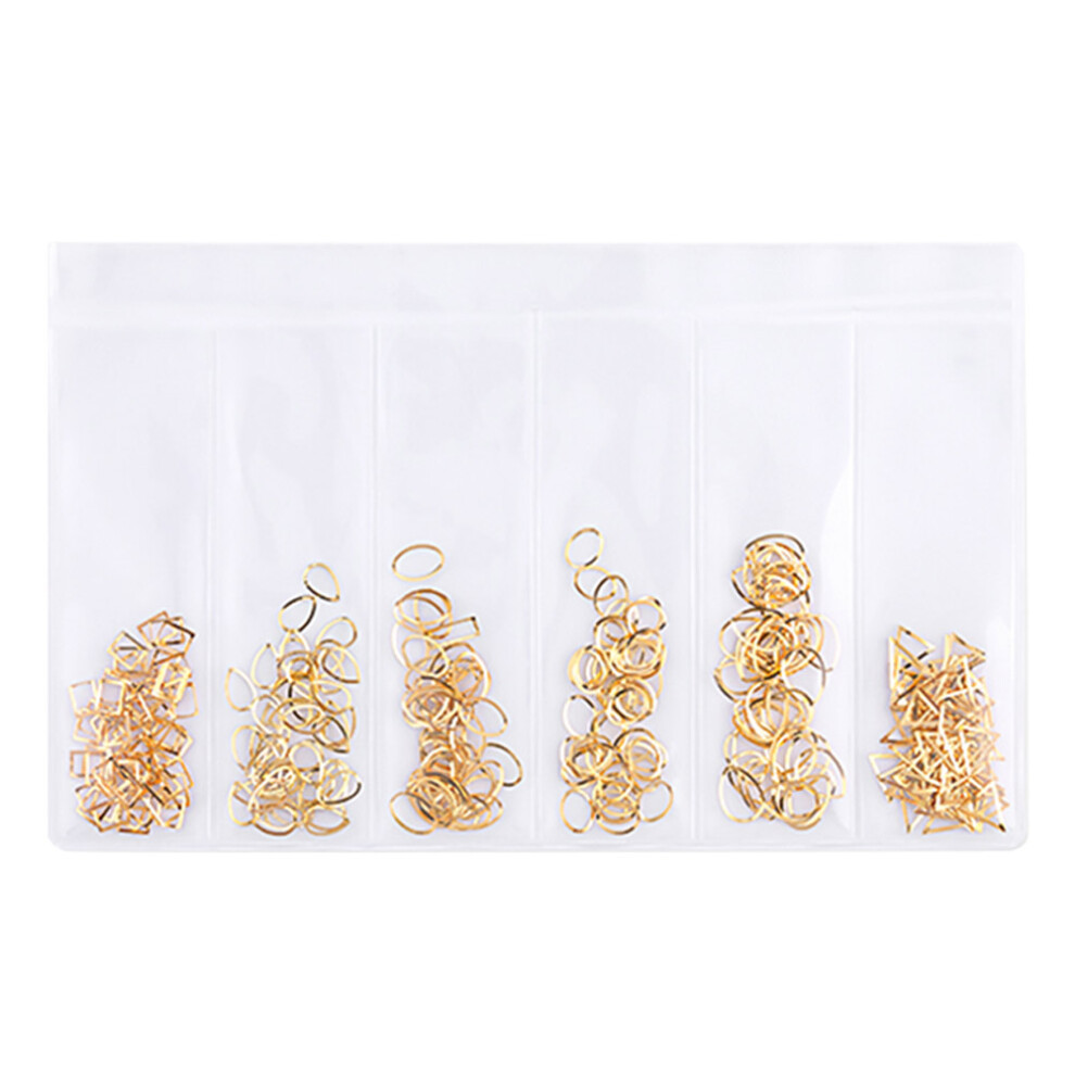 Pentagram Metal Rivets 3D Nail Art Decorations DIY Sticker 06#-image-OPC-PMHGZG2-NEW