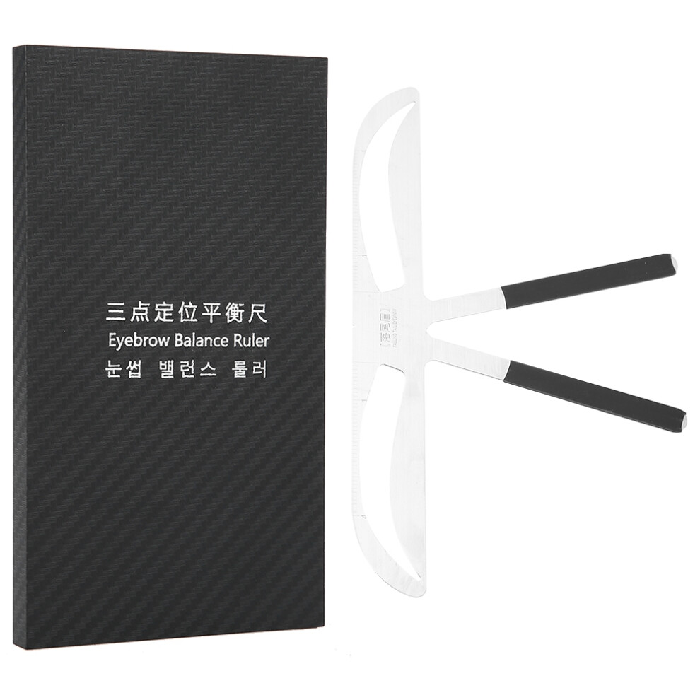 Eyebrow Shaping Stencils Makeup Permanent Tattoo Ruler Falling Tail