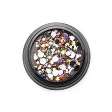 Glitter Acryl AB Drill Nagelkunst 27#