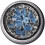 Klare Strass-AB-Drill Nagelkunst Charm Blau 1