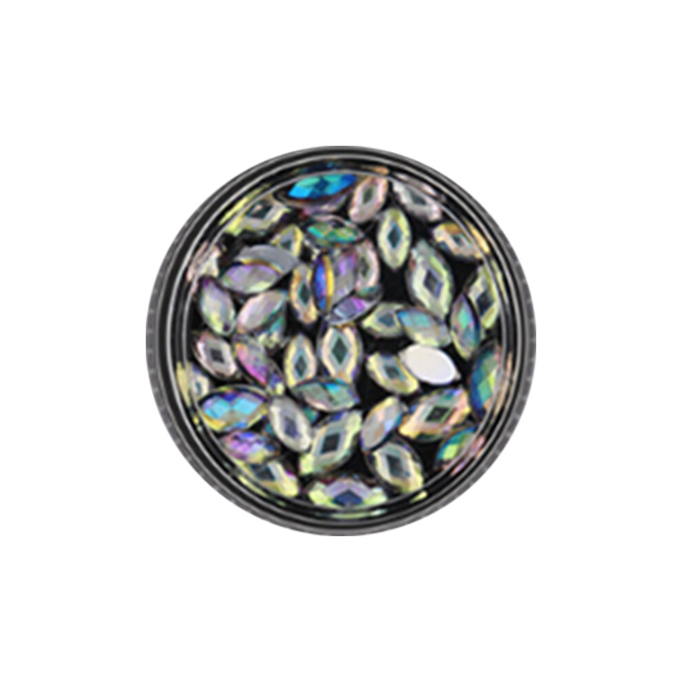 Glitter Acrylic AB Drill Nail Art Paillette 5#