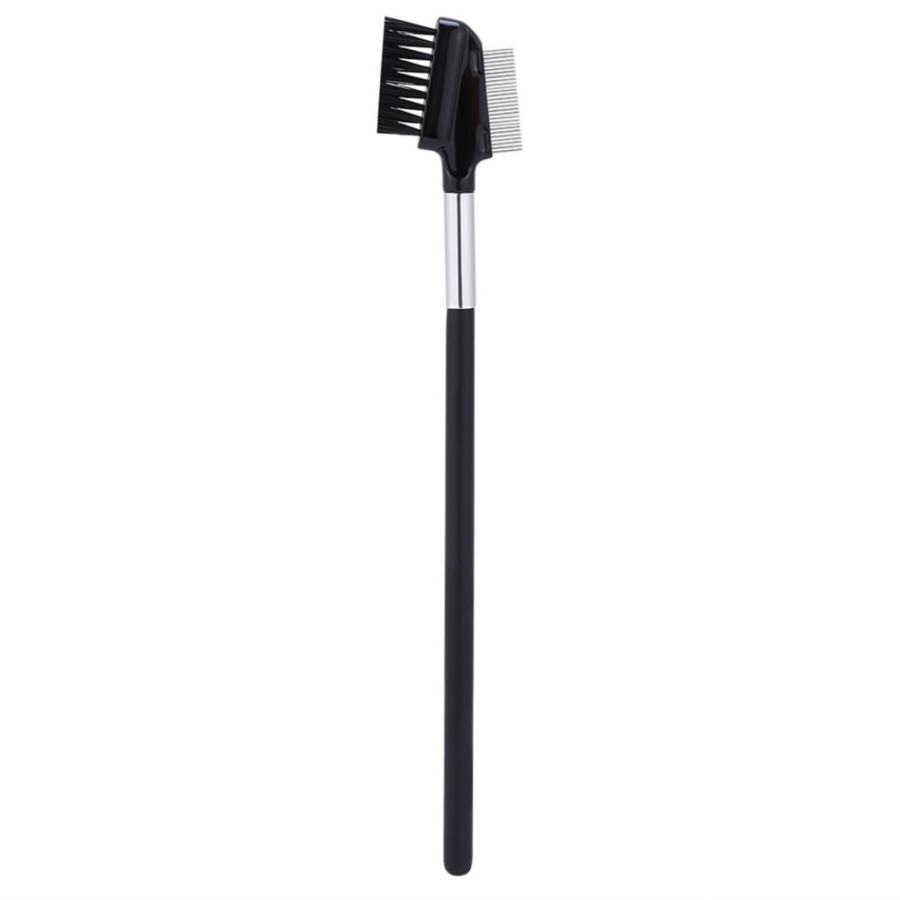 Light Stainless Steel Eyebrow & Eyelash Comb Brush
