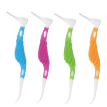 8pcs/set Disposable Toothpicks Soft Interdental Brushes
