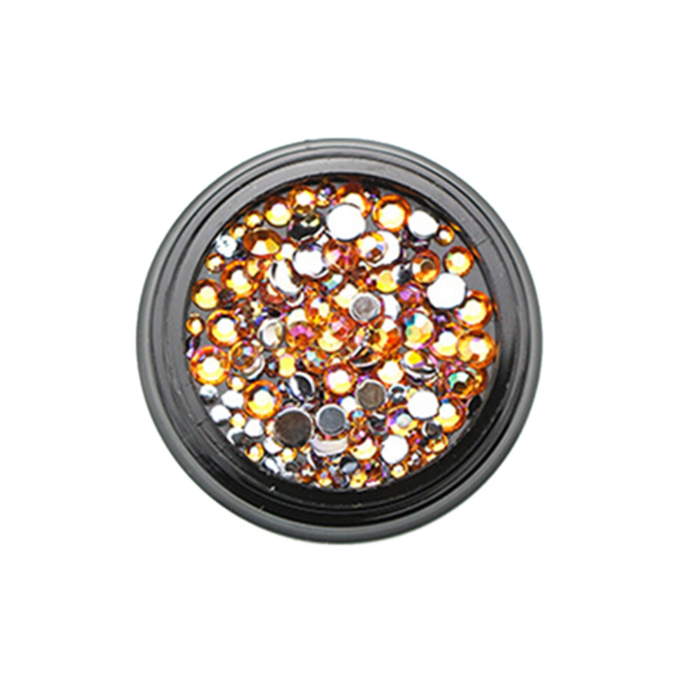 Glitter Acrylic AB Drill Nail Art Paillette Sequins 24#