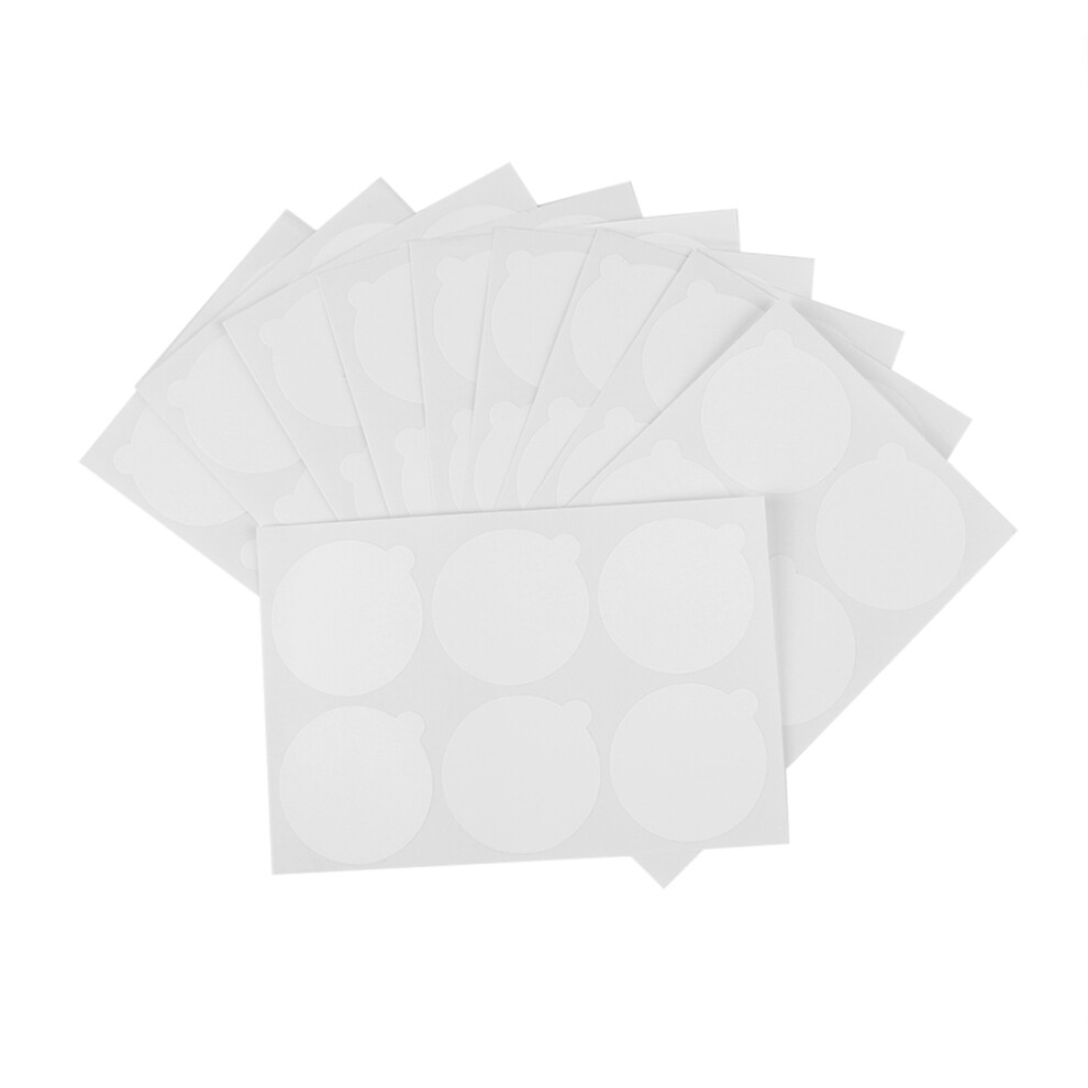 180pcs Disposable Eyelash Glue Holder Waterproof Sticker Pallet Jade