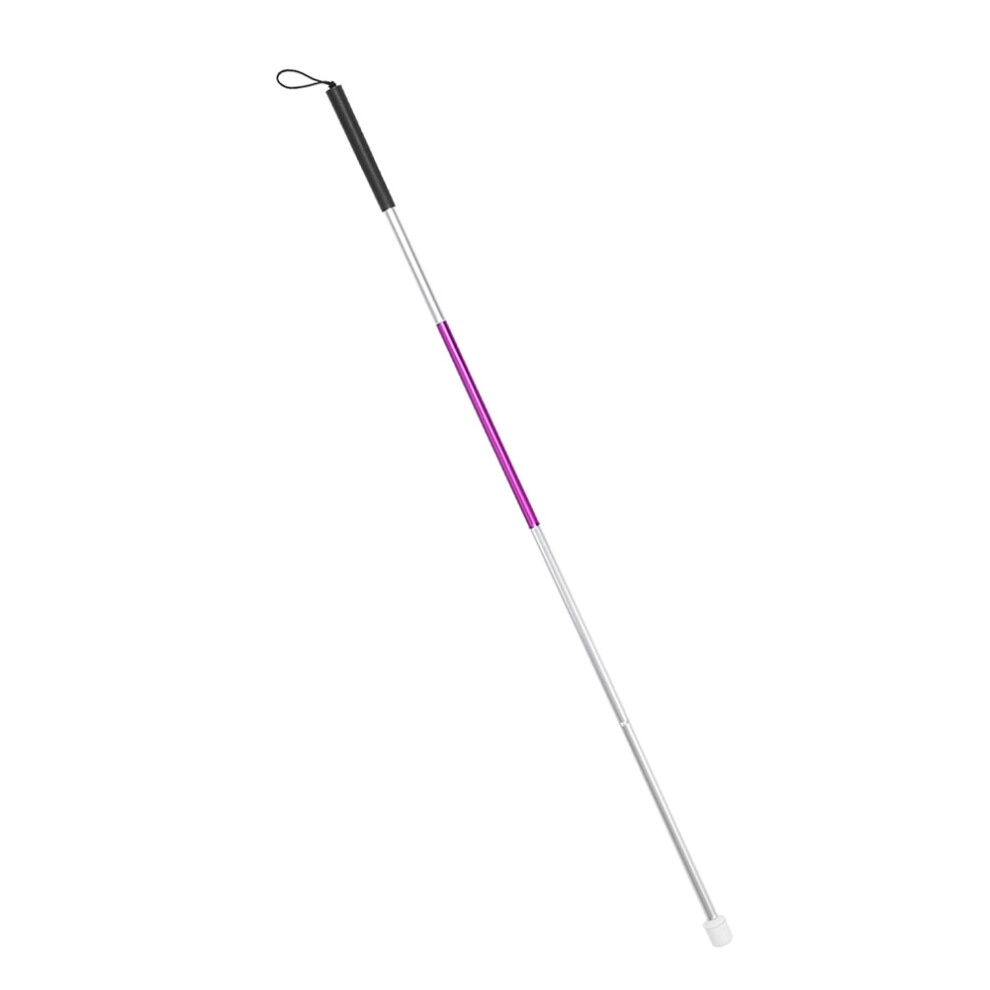 Folding Reflective Cane Crutch Anti-Shock Walking Stick for Blind