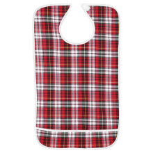 Waterproof Adult Elder Mealtime Bib Washable Pocketed Dining Aid