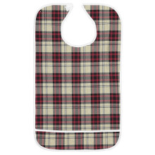 Wasserdichtes Erwachsenen-Speisefutter-Bib mit Tasche, Kleidungshilfe
