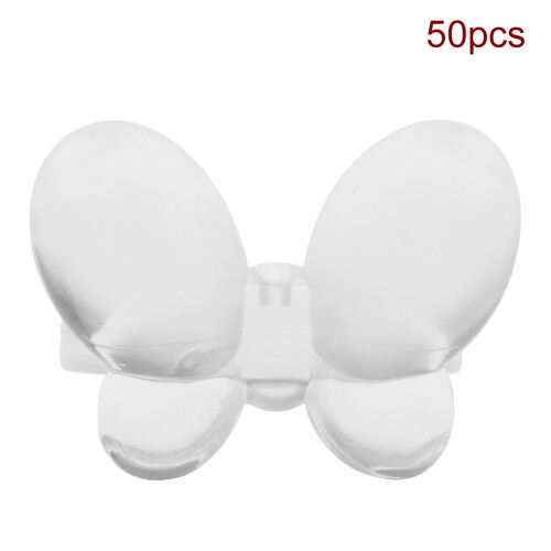 50St/Nagelchart Ring Blume Schmetterling Gel 01#