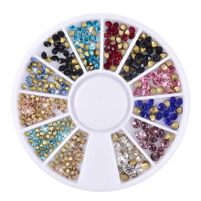 Glitter AB Drill Mixed Shape Nail Sequins