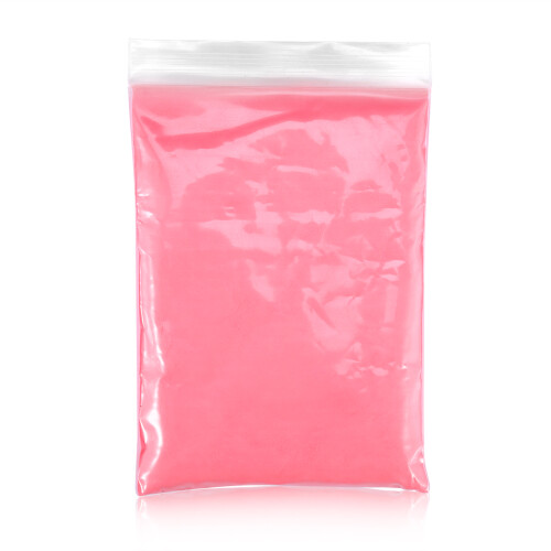 Leuchtendes Nagellack-Pulver DIY, Pink