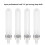 Set 4 tubi lampada UV 9W per unghie 2