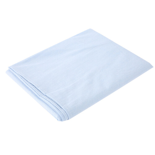 Copridivano massaggio SPA cotone morbido foro viso azzurro