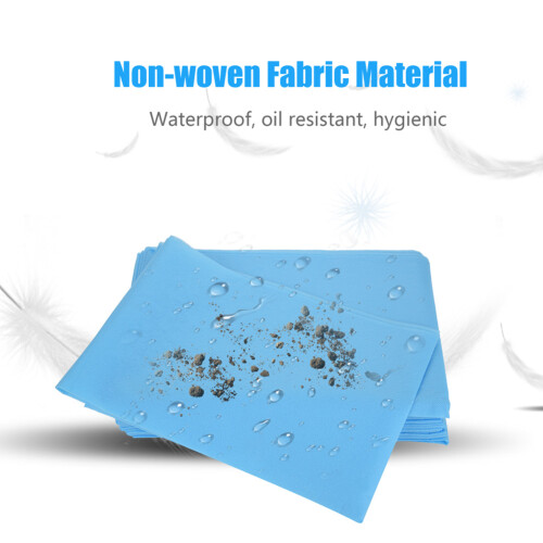 10pcs Disposable Waterproof Bed Sheets (Blue) 2