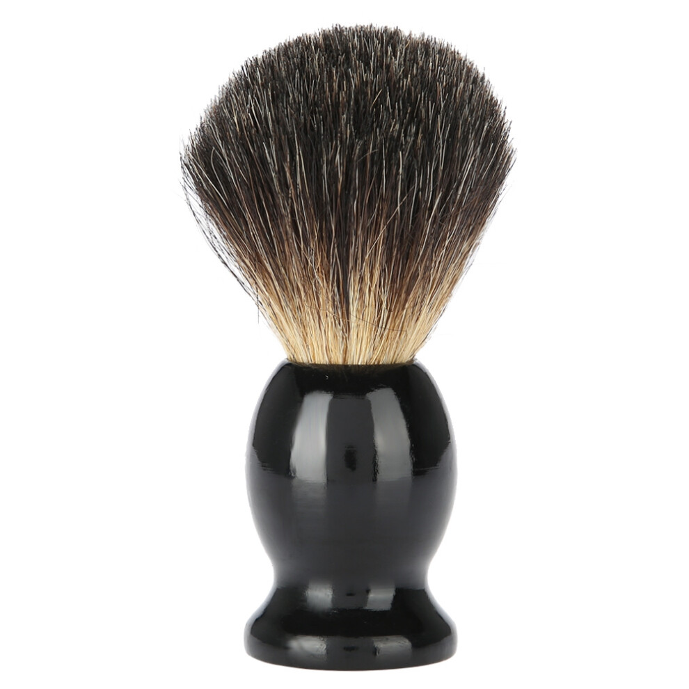 Portable Men Wood Handle Beard Shaving Brush Barber Salon Tool