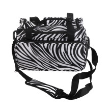 Zebra Streep Kapper Tassen Schaar Kam Houder