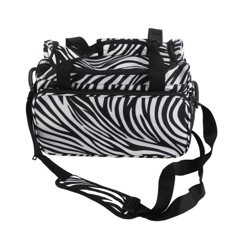 Zebra Streep Kapper Tassen Schaar Kam Houder