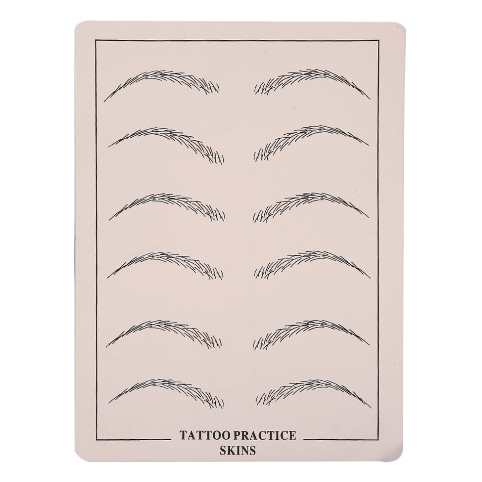 Tattoo Practice Silicone Fake Skin for Microblading Eyebrow Training