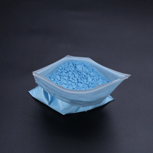Leuchtendes Nagellack-Pulver DIY, Blau 2