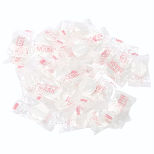 500st Wegwerp Mondmasker Niet Geweven Compressed 2