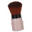Short Marbling Foundation Brush Stretchable Handle Pink 5