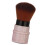 Short Marbling Foundation Brush Stretchable Handle Pink 4
