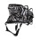 Zebra Streep Kapper Tassen Schaar Kam Houder 2