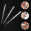 Set 3 Pennelli Acrilici per Nail Art e Gel UV 5