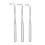 Set 3 Pennelli Acrilici per Nail Art e Gel UV 3