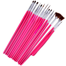 15x Nagellakkwast Acryl UV Gel Pen