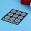 Nagelstickers Bloem Stencils NF320 2