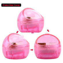 Nail Art Drill Bit Cleaning Brush Box Metal & Plastic Brushes