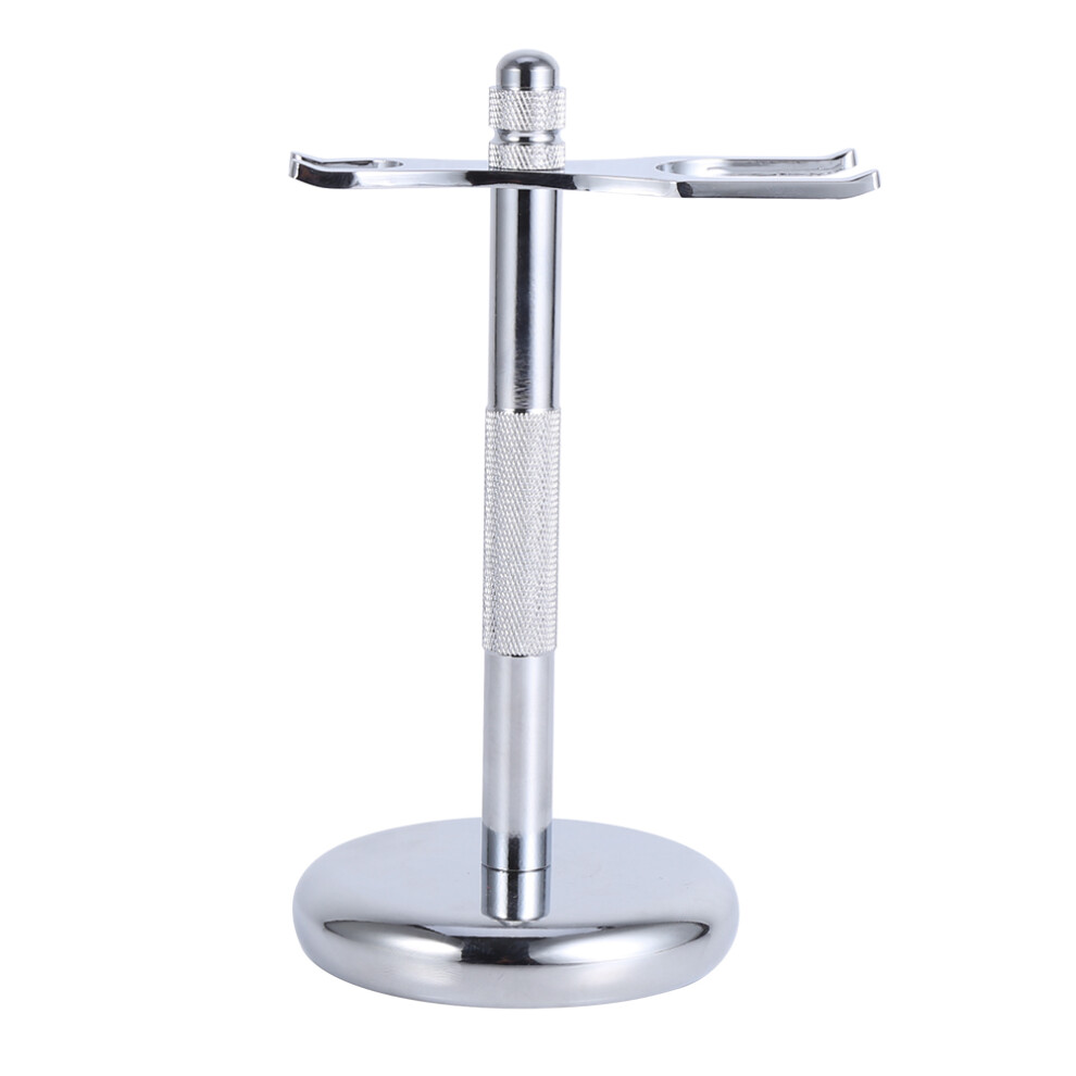 New Stylish Alloy Shaving Brushes Stand Rack Frame Holder