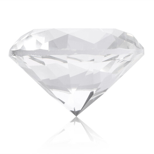 Glazen Kristallen Diamond Handmodel Manicure