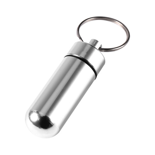 Waterproof Mini Keychain Pill Box