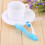 Light Blue Foldable Travel Toothbrush 1