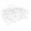 100x Plastic Compression Sleeves Rimless Glasses 1.4*0.8*7.0mm 1