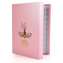 216-farbiges Nagellack-Farbkarte-Displaybuch Pink