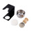 Zwart Scheer Set RVS Kom 3