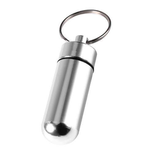 Waterproof Mini Keychain Pill Box 2